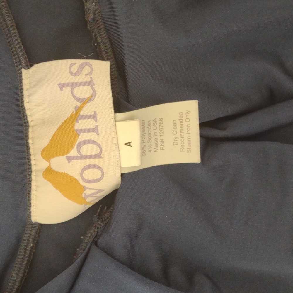 two birds convertible ball gown. Size A Navy/Sapphire